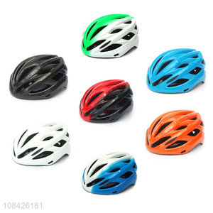 Hot selling integrally-molded road bike mountain bicycle helmet skateboard helmet