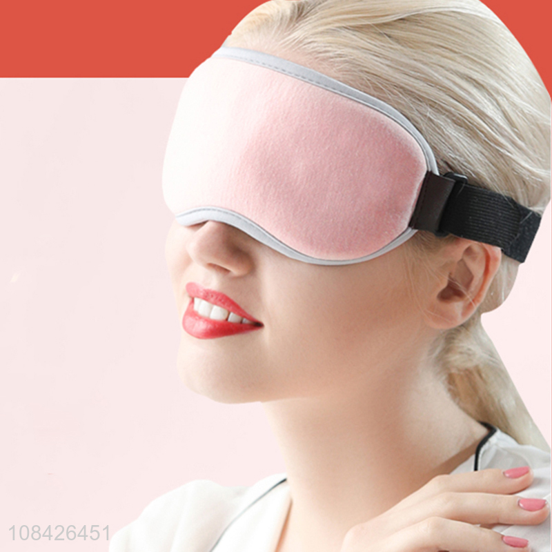 Wholesale heated eye mask usb steam warm compress for puffy eyes