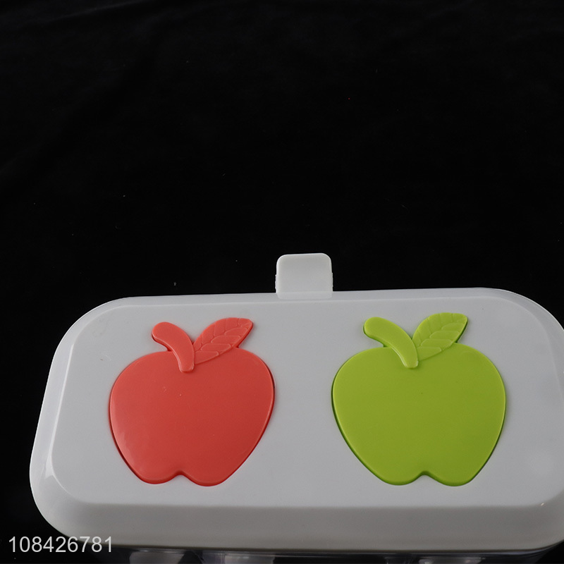 Wholesale plastic condiment box kitchen seasoning box