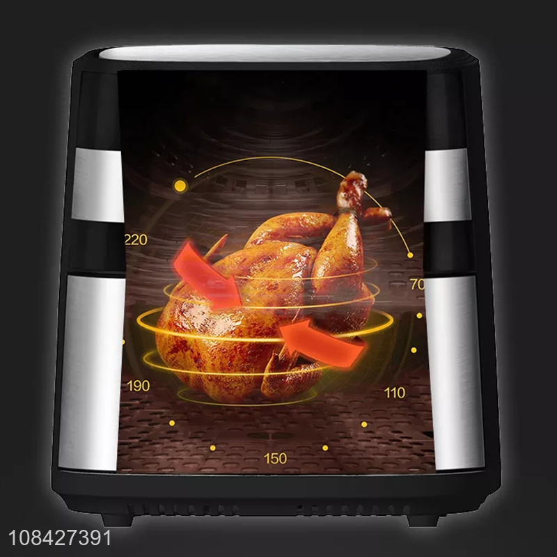 New arrival 200-220V 1800W 8L family size air fryer oiless cooker