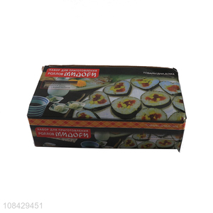 Wholesale 10pcs/set sushi maker Japanese rice ball mold sushi tools