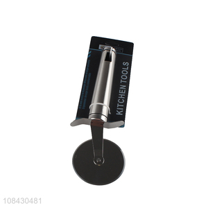 Yiwu supplier stainless steel pizza cutter for kitchen
