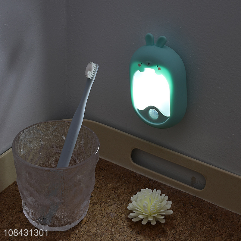 Best selling rabbit shape induction lamps night light for bedroom