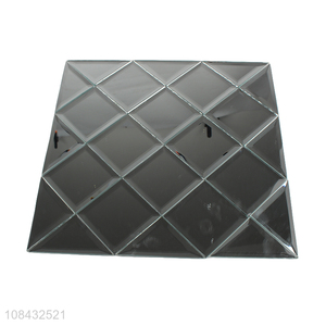 New-style bathroom fire resistant glass wall tile interior wall decor sticker