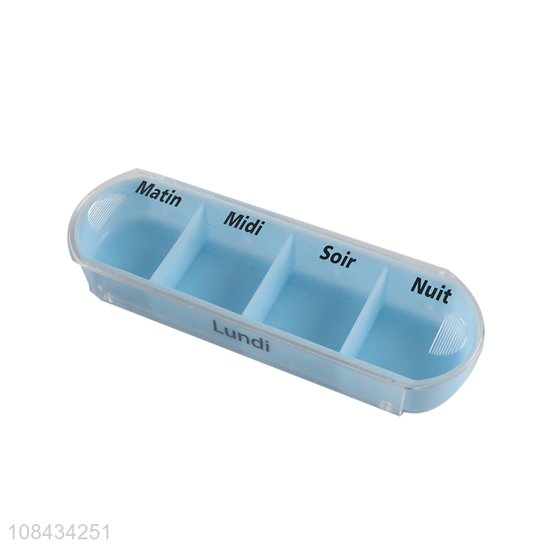 China wholesale drawer-type 7 days pill boxes for storage
