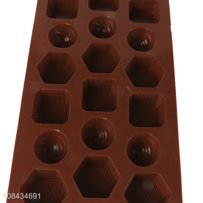 Top selling silicone reusable chocolate mould for household