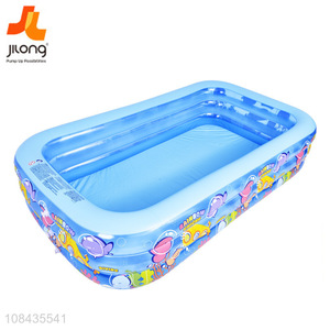 Hot selling cartoon inflatable swimming pool for kids