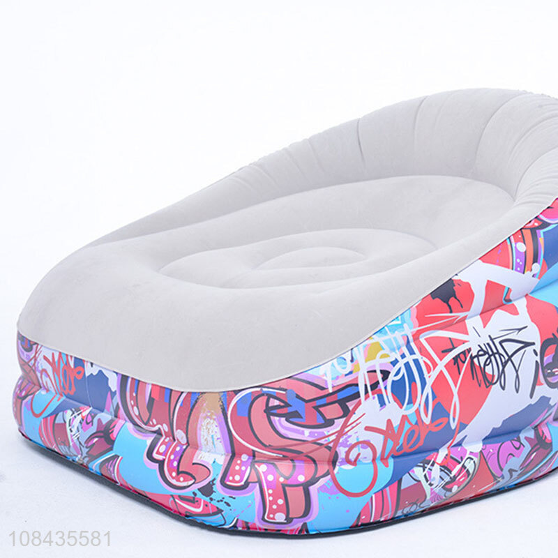 China supplier home lazy sofa adult inflatable sofa