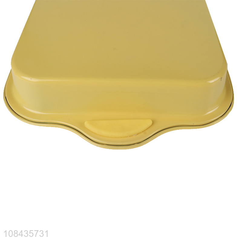 Hot selling rectangular baking tray non-stick carbon steel cake baking pan
