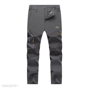 High quality men's pants detachable breathable quick-drying nylon pants for hiking