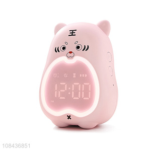 Online wholesale sleep wake up night light digital alarm clock