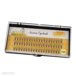 Yiwu wholesale waterproof false eyelashes ladies cosmetics