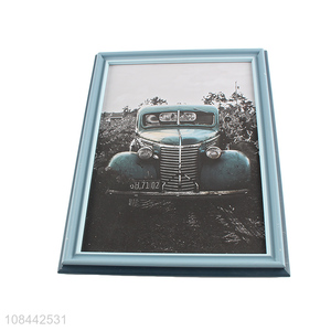 Popular product A4 picture frame plastic photo frame for wall decoration