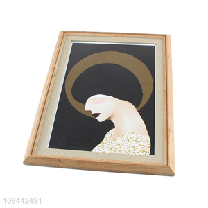 China imports A4 wall hanging plastic picture frame for decoration