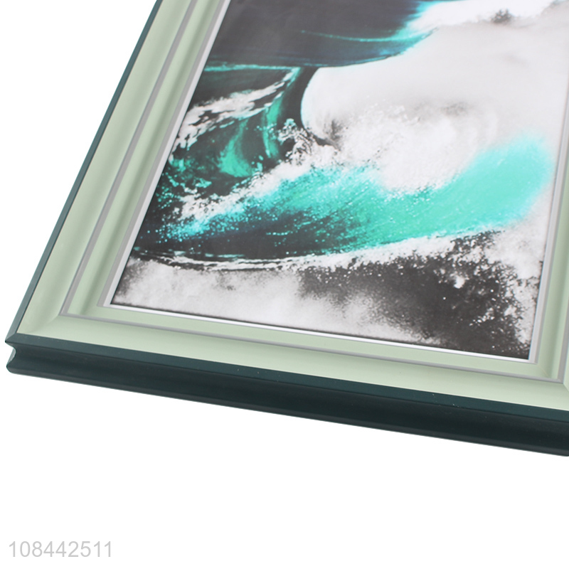 Latest design A4 picture frame PS photo frame for home wall decoration