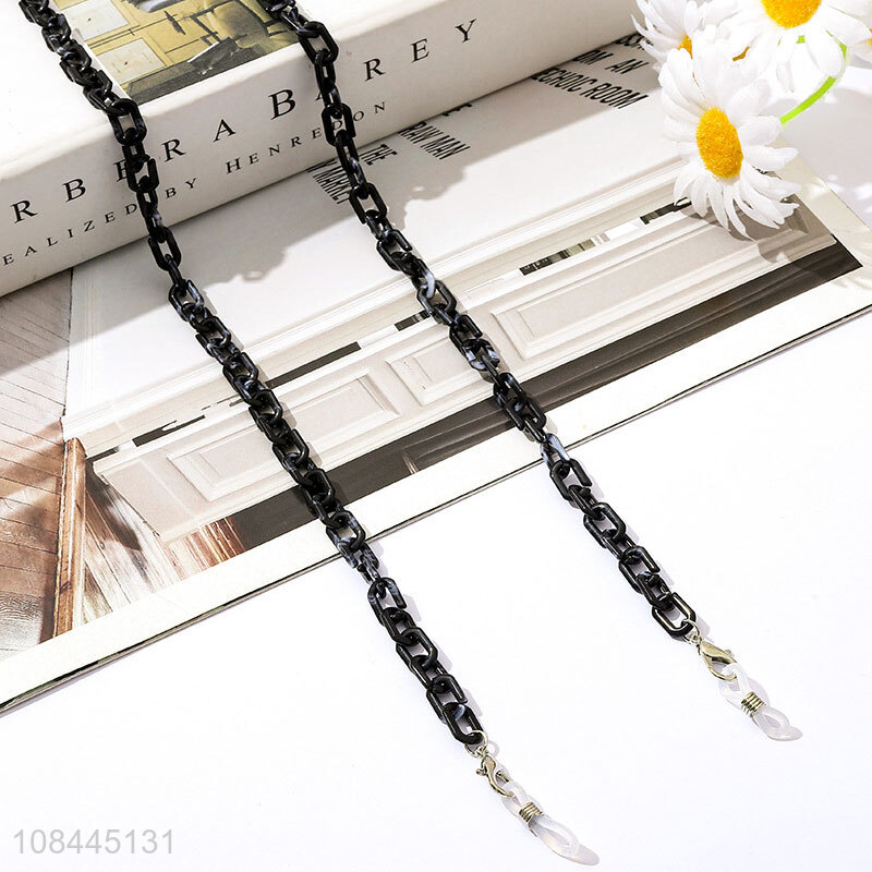 High quality creative acrylic glasses chain for sale