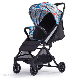 Good quality creative printed folding stroller for babies