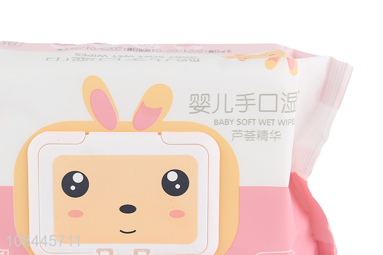 Online wholesale baby wipes soft wet tissue for daily use