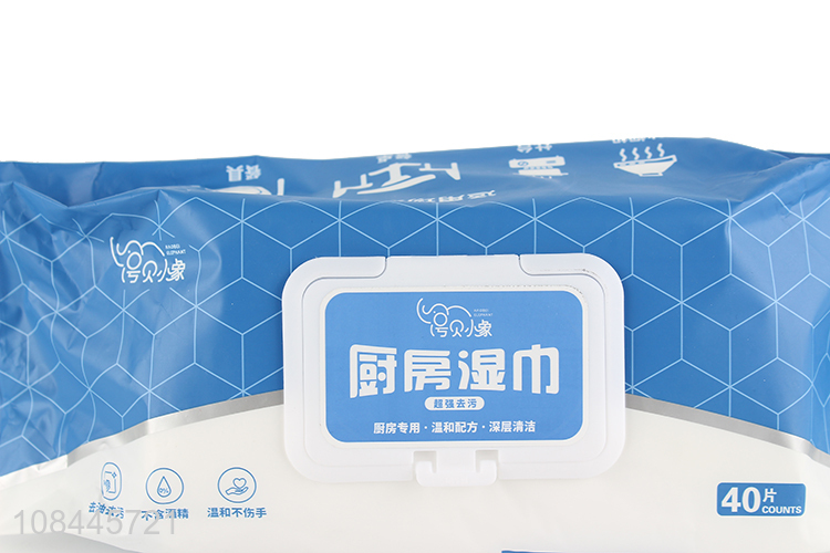 Factory price disposable kitchen cleaning wipes for sale