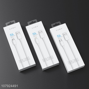 China factory white quick charging  usb data cable for sale