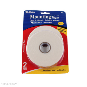 China wholesale white pe foam mounting tape adhesive tape