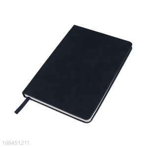 Wholesale classic A5 notebook hardcover pu leather journal notebook