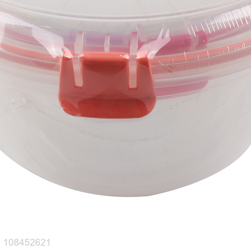 OEM ODM eco-friendly bpa free plastic food storage boxes with airtight lids