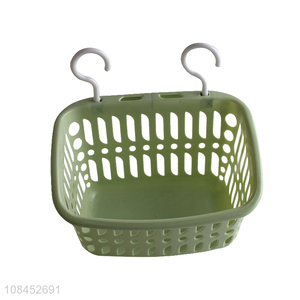 Good quality plastic storage basket home hangable basket