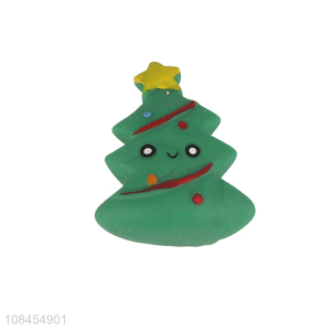 Best selling xmas tree shape tpr squeeze toys vent toys