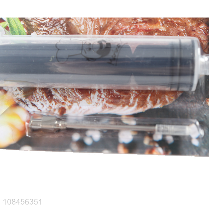 Wholesale bpa free pp material marinade injector meat seasoning injector