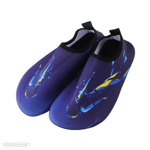 Factory supply men water shoes barefoot quick-dry aqua socks for beach