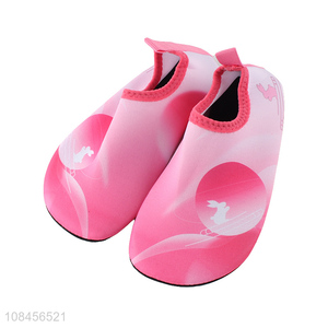 China imports kids children water shoes barefoot slip-on beach shoes