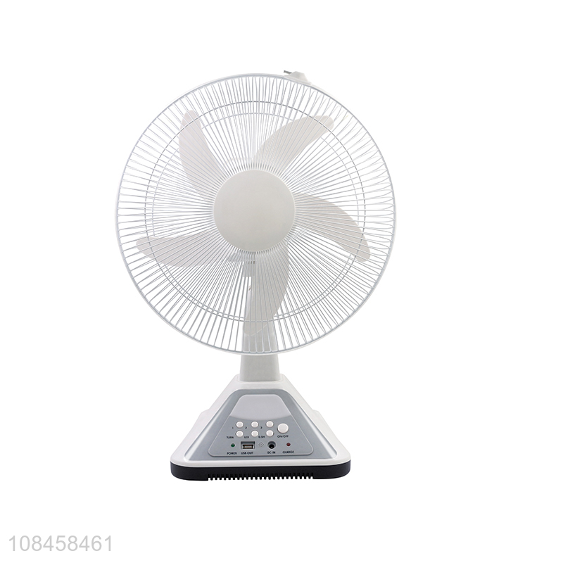 Online wholesale indoor home solar energy table fans