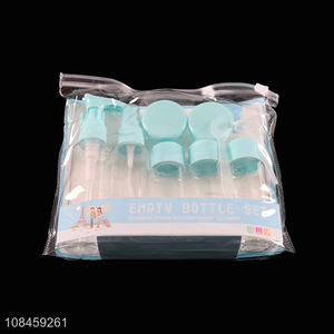 High quality plastic travel bottle empty bottle set