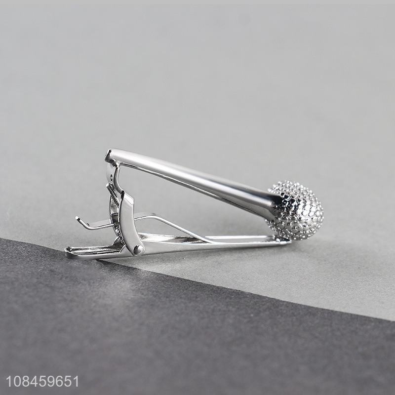 Hot products silver tobacco pipe metal fashion tie clips