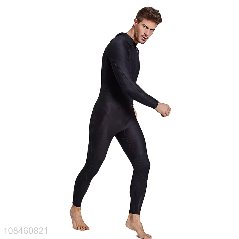 Wholesale 2mm men neoprene wetsuit long sleeved diving suit for surfing