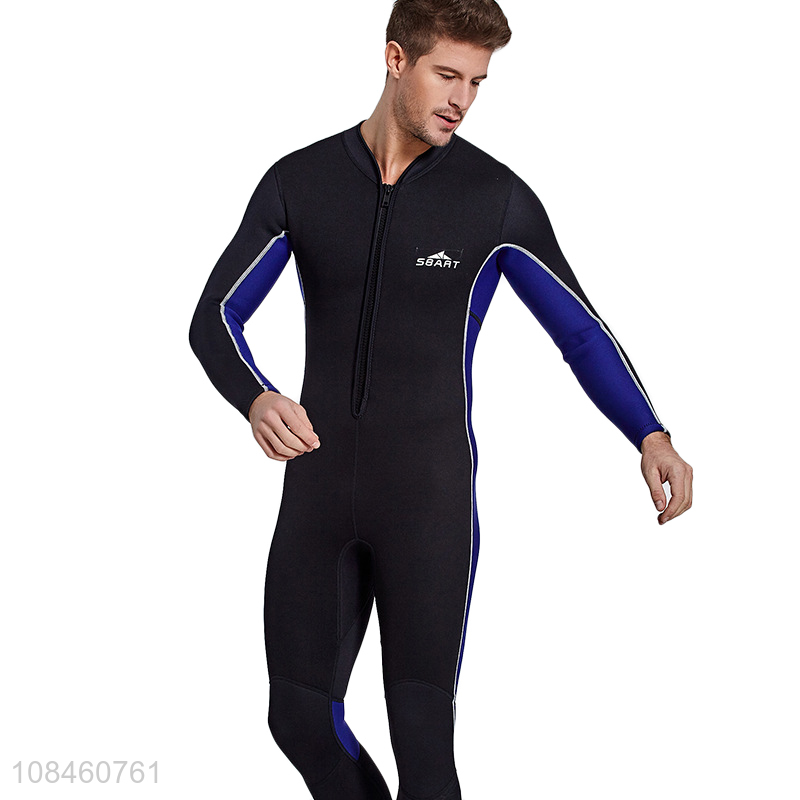 High quality 3mm men wetsuit neoprene diving surfing swimming full suits