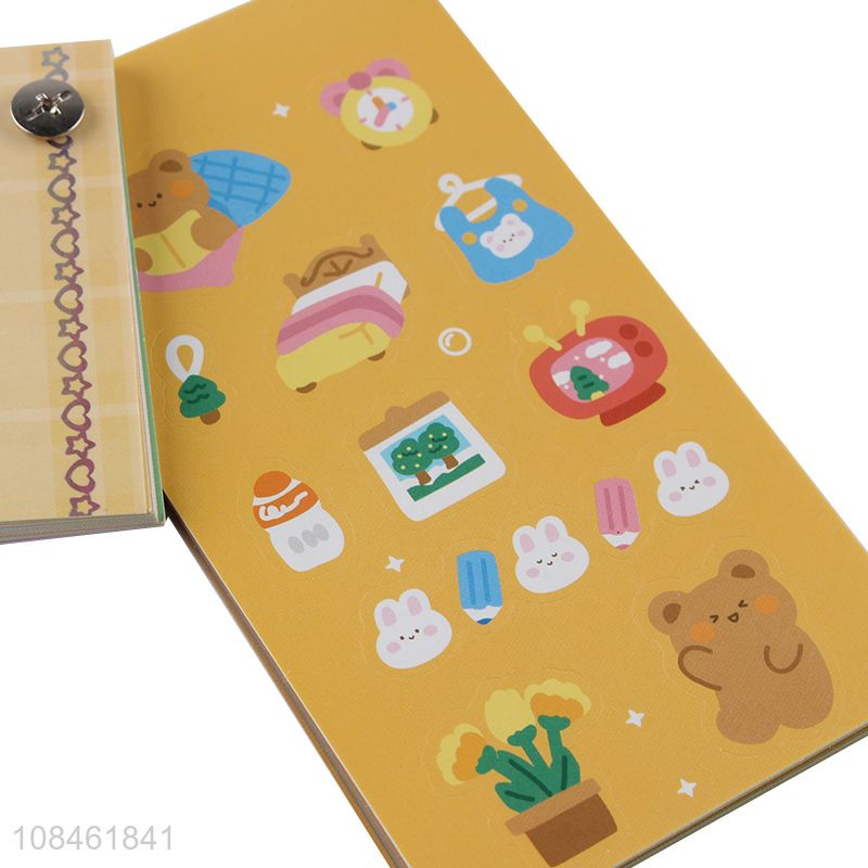 Yiwu market cute pet hand account stickers for girls DIY