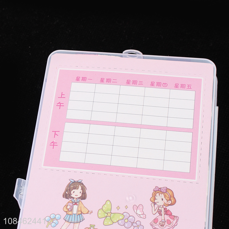 Hot products cartoon calendar sticky notes memo pads set