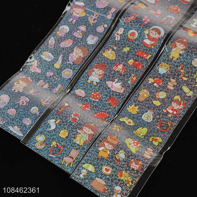 Factory price mini decorative stickers hand account stickers materials