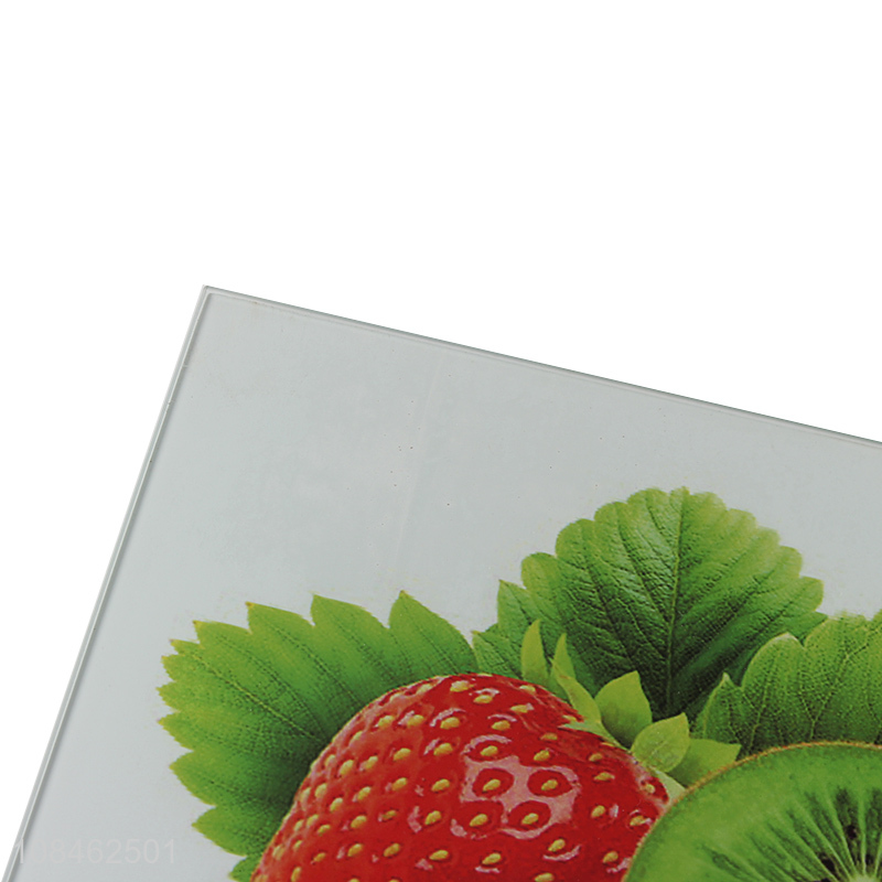 New products scratch heat resistant anti-slip tempered glass chopping board