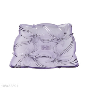 Wholesale price purple plastic fruit tray fruit bowl