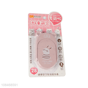 Factory price pink cartoon correction tape for students