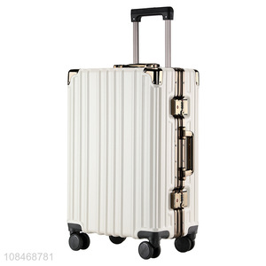 Popular products customs lock trunk suitcase for travel