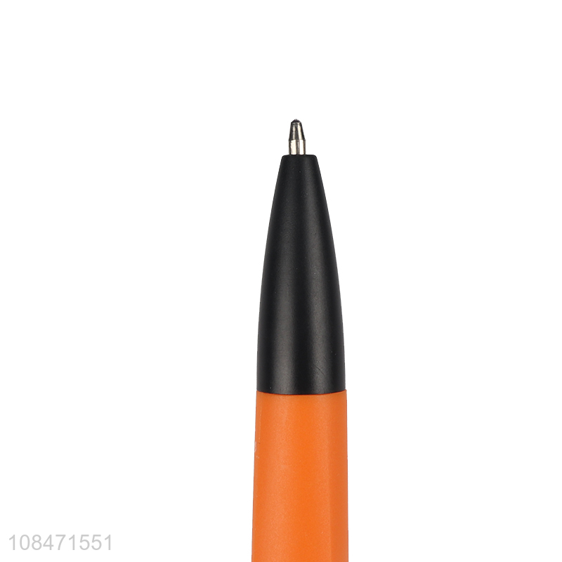 Best seller orange signing pen student ballpoint pen