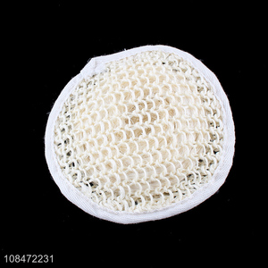 Wholesale exfoliating sponge pad body scrubber bath shower scrub pad