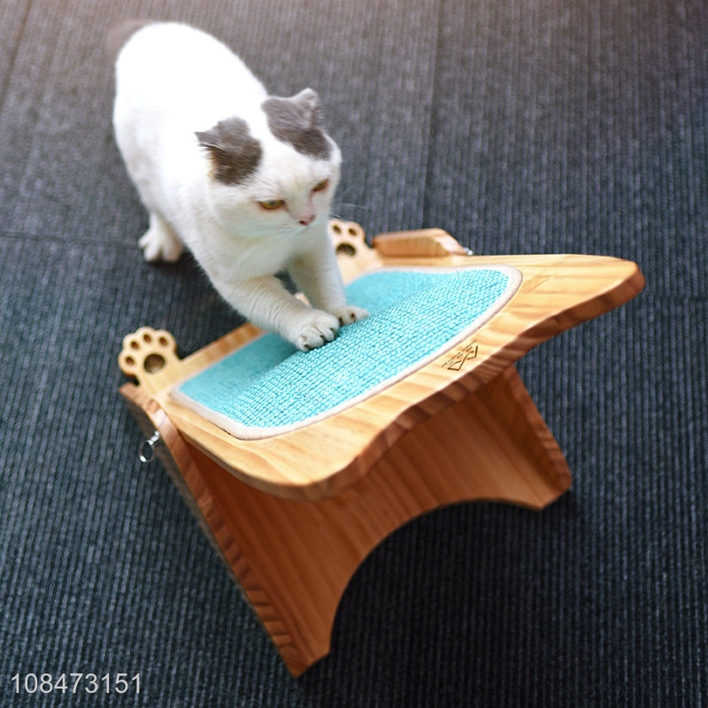 Wholesale from china pets cats scratching sisal board for pet toys