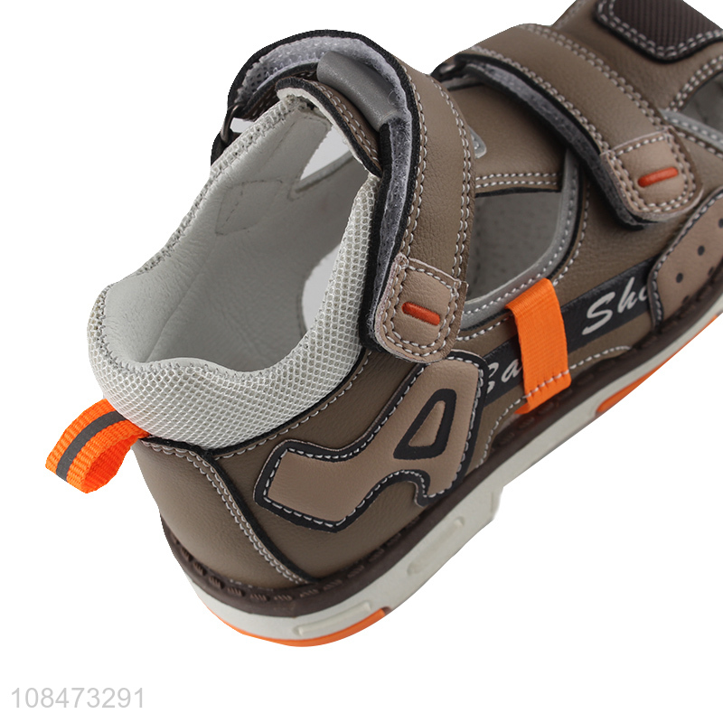 High quality fashion summer sandals for boys kids