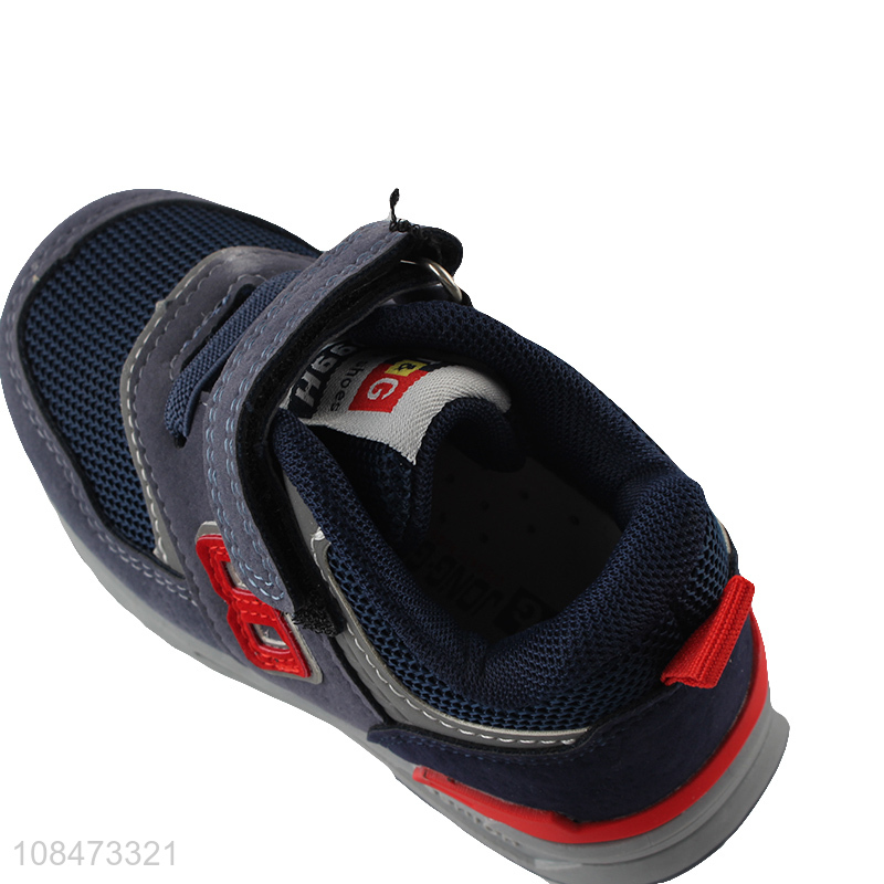 Good price fashion breathable children sport shoes