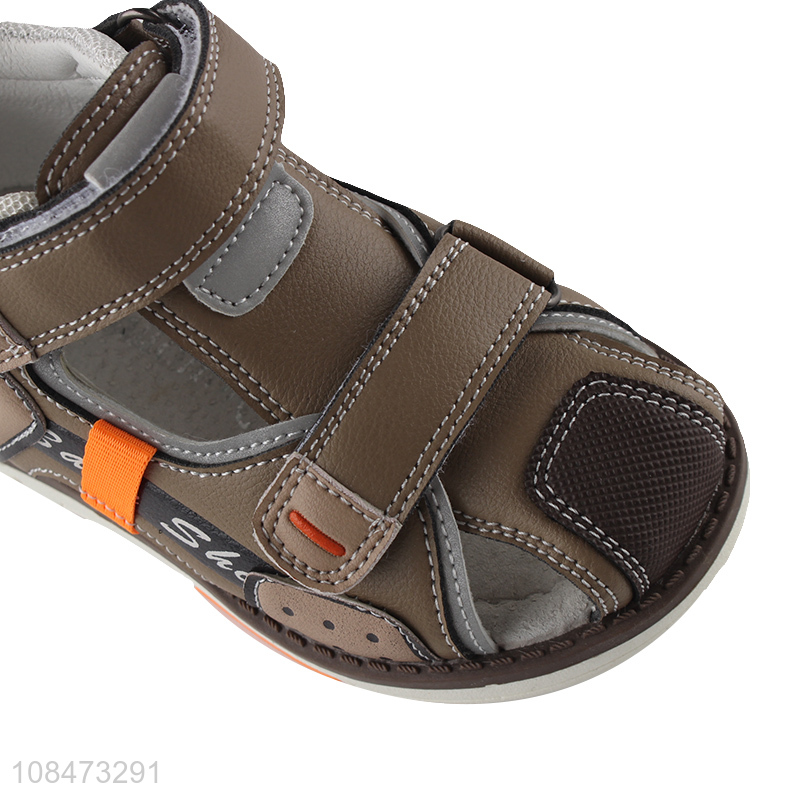High quality fashion summer sandals for boys kids